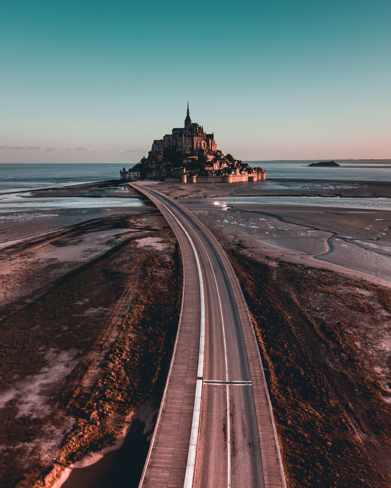Der Weg zum Mont St. Michel