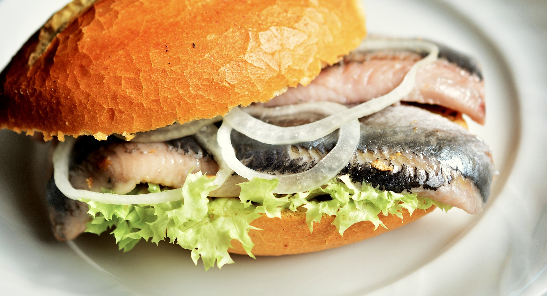 Fischbrötchen. Bild: pixabay/congerdesign