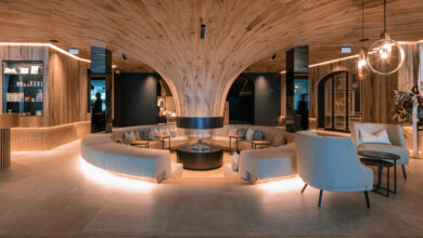 Eingangsbereich des Hotel Steiner