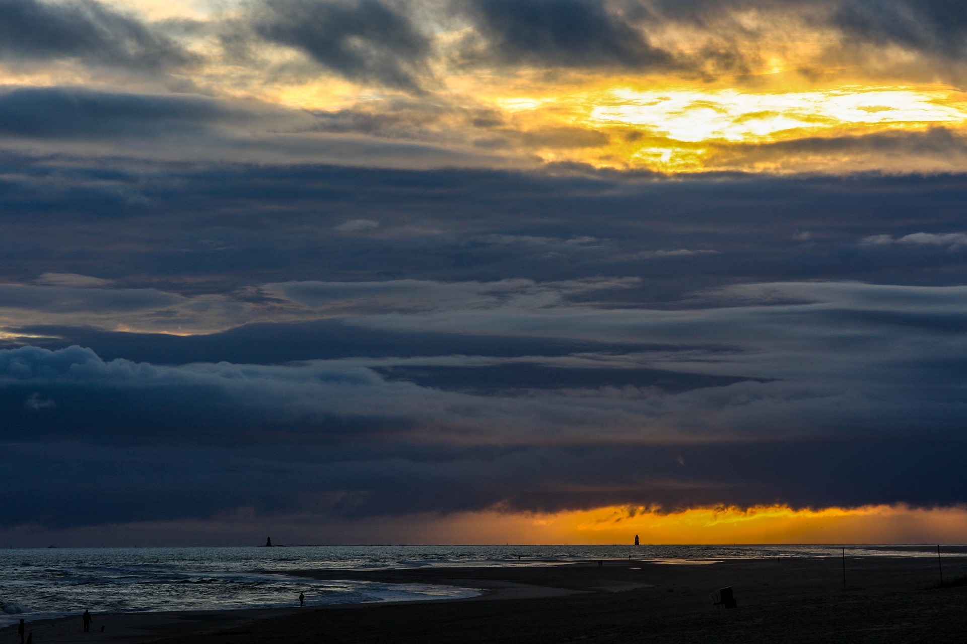 Abendsstimmung auf Wangerooge