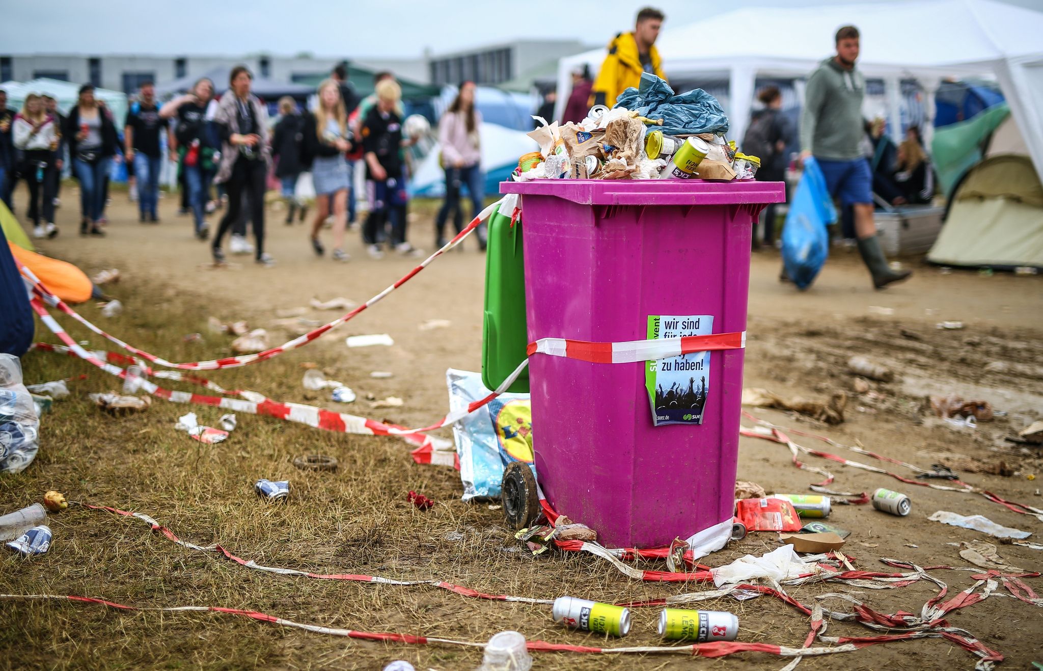 Weniger Abfall, mehr Nachhaltigkeit: Statt Müll sollten Festivals Erinnerungen hinterlassen.