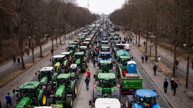 Alles dicht? Der deutsche Bauernverband ruft ab 8. Januar zu einer landesweiten Aktionswoche auf - unter anderem drohen Straßenblockaden.
