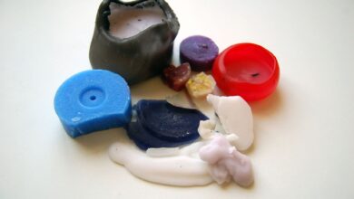 Mit Kerzenresten kann man einfach neue Kerzen herstellen.