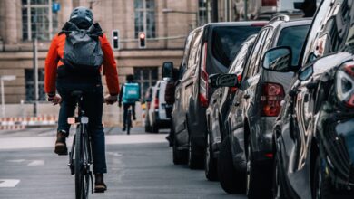 Umweltfreundliches Pendeln: Fahrradfahren verursacht kein CO2 und fördert die Gesundheit.