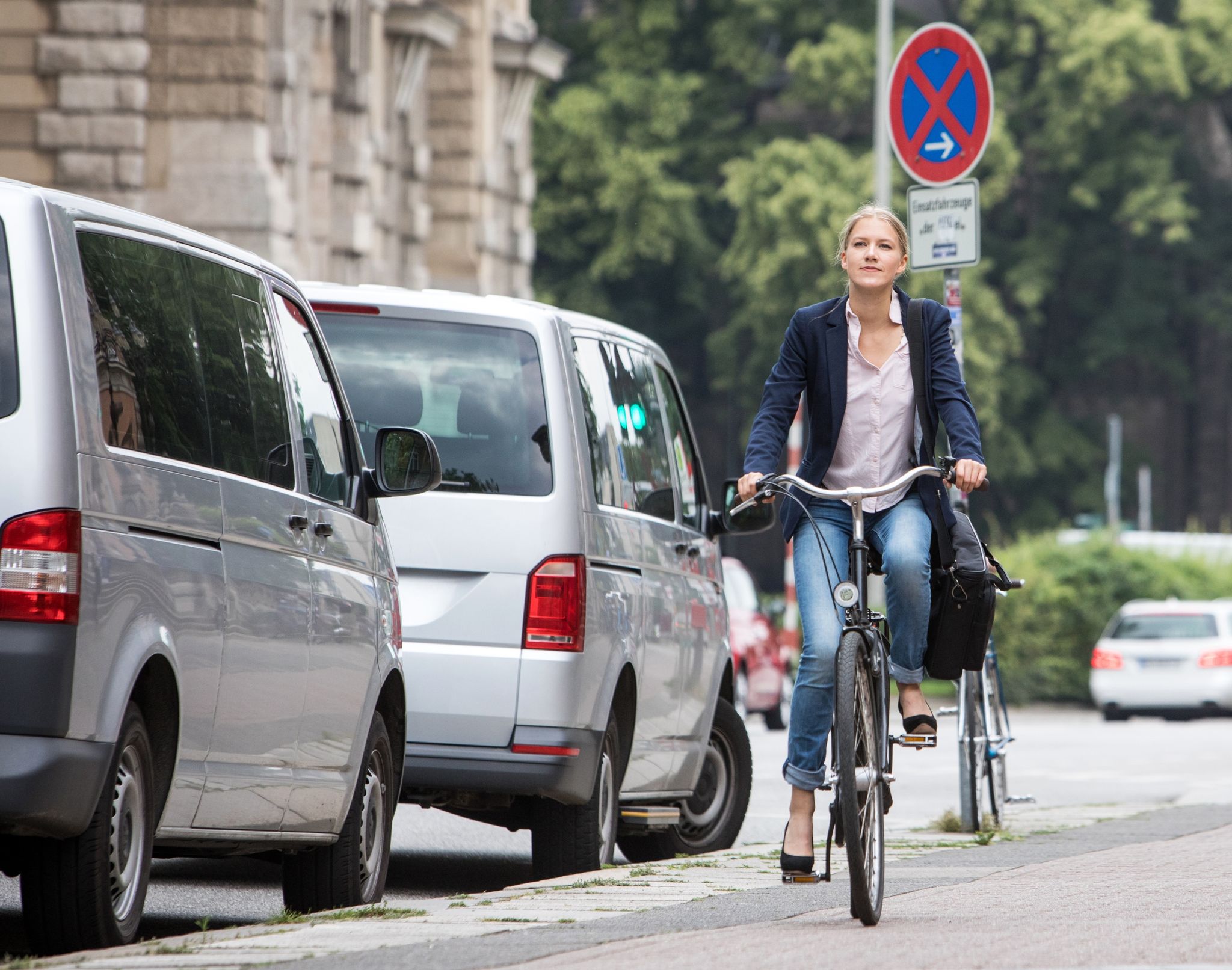 Unbekümmert zur Arbeit: Stellt Ihnen Ihr Arbeitgeber zusätzlich zum Gehalt ein Fahrrad zur Verfügung, müssen Sie nie wieder die Parkplatzsuche fürchten.