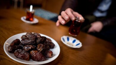 Datteln und Tee: Das gemeinsame Fastenbrechen findet im Ramadan nach Sonnenuntergang statt.