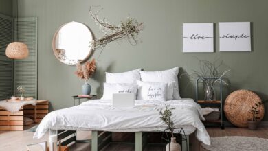 Ein aktueller Einrichtungs-Trend: natürliche Töne, auch für die Tapete. Hier von Erfurt.