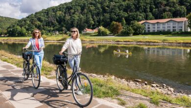 Der Weser-Radweg führt das Ranking der meistbefahrenen Radfernwege auch für 2023 an.