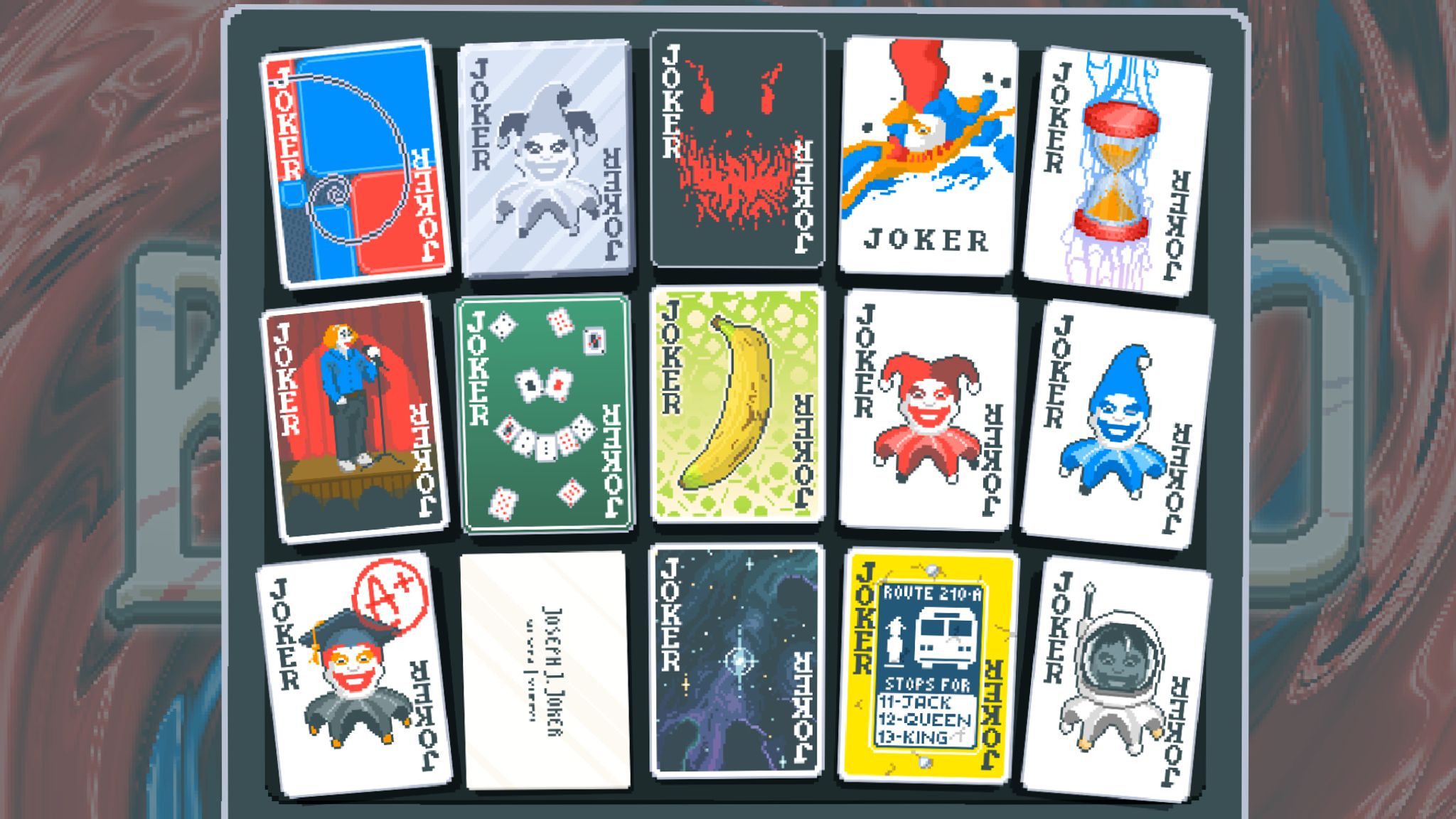 Joker-Karten bringen in «Balatro» weitere Karten auf die Hand, generieren noch mehr Chips oder erhöhen den Multiplikator. Tarot-Karten verändern kurzzeitig die Werte der ganzen Hand.