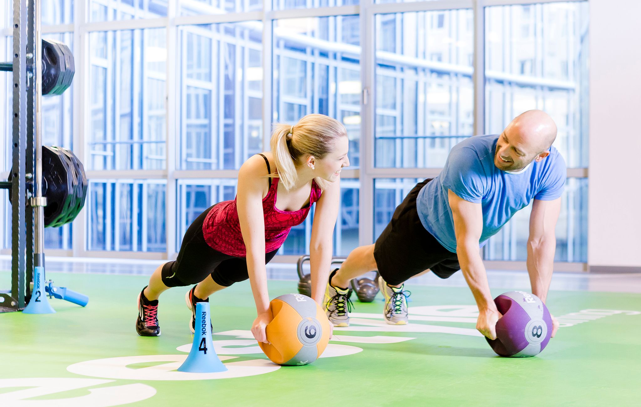 Core-Traing stärkt die Bauch-, Rücken- und Rumpfmuskulatur.