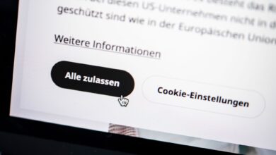 Alle zulassen? Lieber nicht, denn damit erlaubt man sehr wahrscheinlich auch die Nutzung nicht notwendiger Werbe-Cookies.