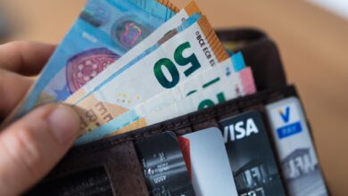 Bargeld und verschiedene Zahlungskarten im Geldbeutel: Wer so in den Urlaub reist, dürfte für Zahlungsvorgänge im Ausland gut aufgestellt sein.