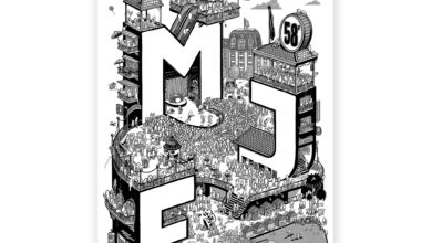 Das Plakat des MJF 2024 wurde von Rylsee gestaltet. Bild: Montreux Jazz Festival