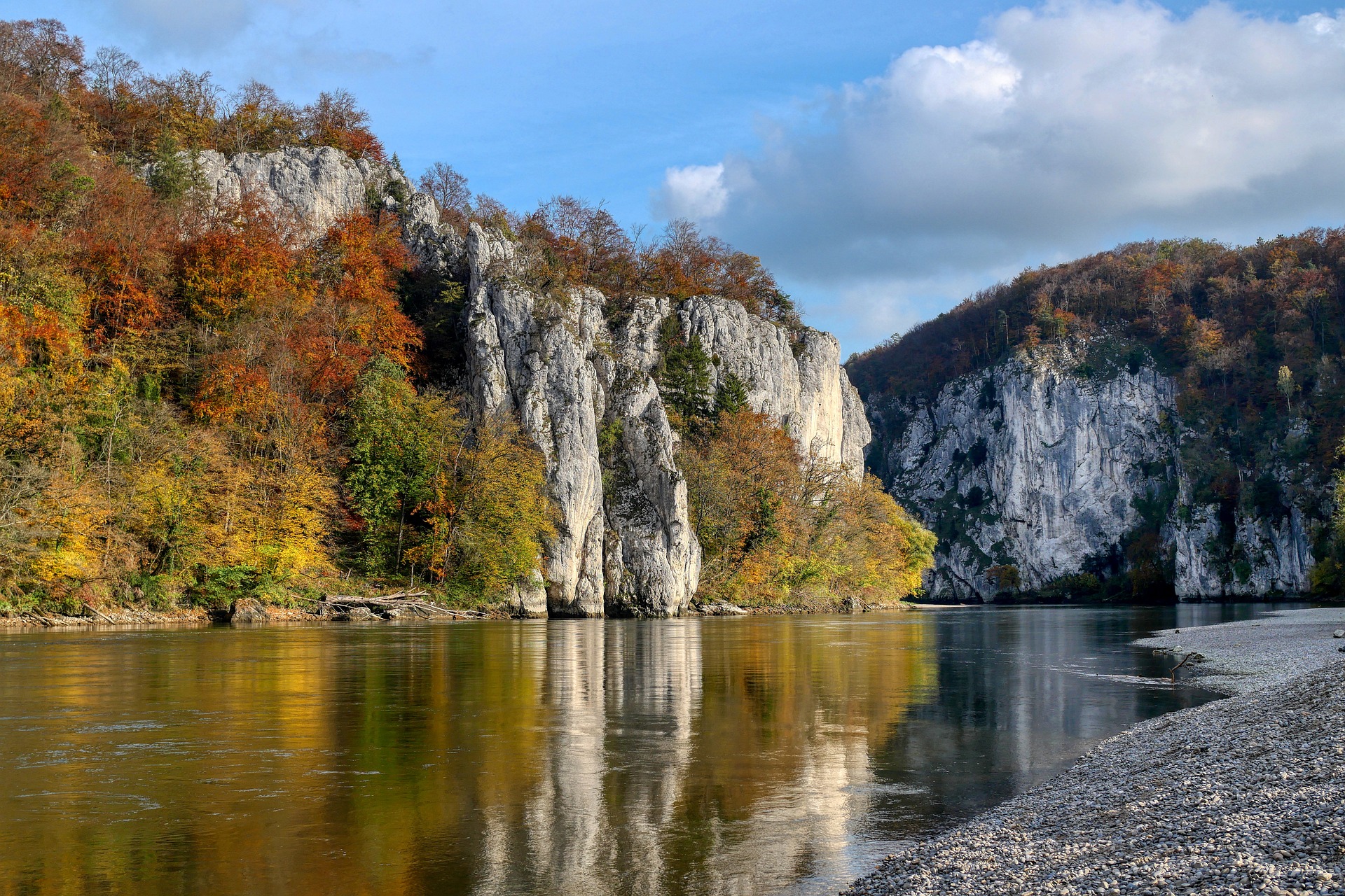 Donaublick. Bild: pixabay/fietzfotos
