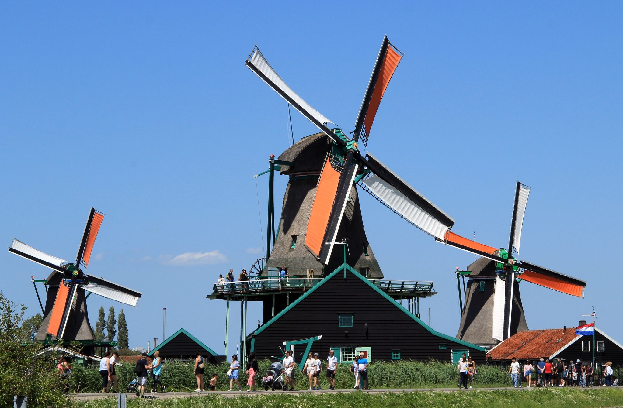 Beeindruckend, wenn auch kein Geheimtipp: Zaanse Schans zählt in manchen Jahren zwei Millionen Besucher.