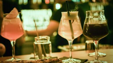 Mit Berliner Weisse, Pils und Porter: Die Bier Cocktails tragen die Unterschrift der «Sphere Bar» im Berliner Fernsehturm.