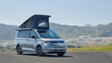 VW bringt den VW Multivan wieder als Wohnmobil heraus: Der New California ist dann auch als Plug-in-Hybrid zu haben.