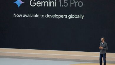 Sundar Pichai, CEO von Google und Alphabet, spricht auf einer Google I/O Veranstaltung in Mountain View, Kalifornien.