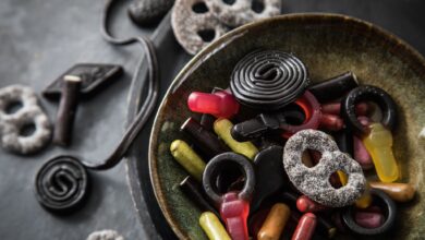 Die klassische Lakritzschnecke zählt zum Kinderlakritz und ist damit weniger bedenklich.