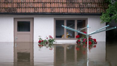 Teile von Bayern und Baden-Württemberg sind seit dem vergangenen Wochenende von Hochwasser und Überschwemmungen betroffen.
