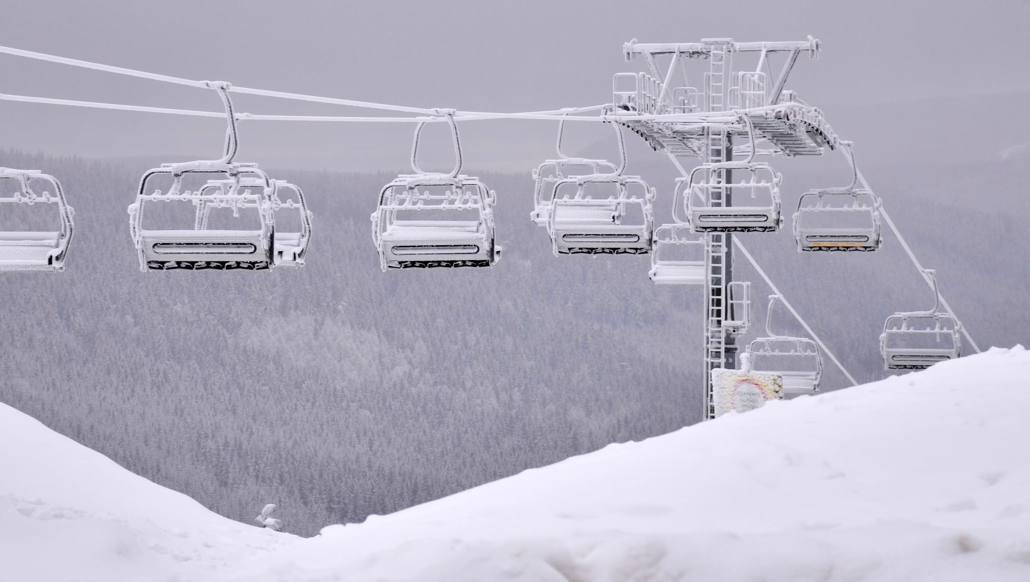 Skilift Am Fallbachhang In Oberhof Steht Still