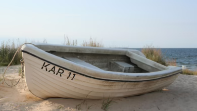 Boot im Sand: nach der Fahrt ist vor der Fahrt. Bild: Pixabay/Stefan Pribnow