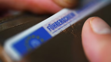 Führerschein In Einem Geldbeutel