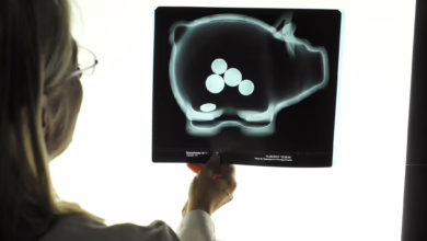 Sparschwein Im Röntgenbild