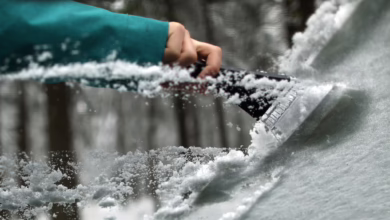 Auto Vom Schnee Befreien