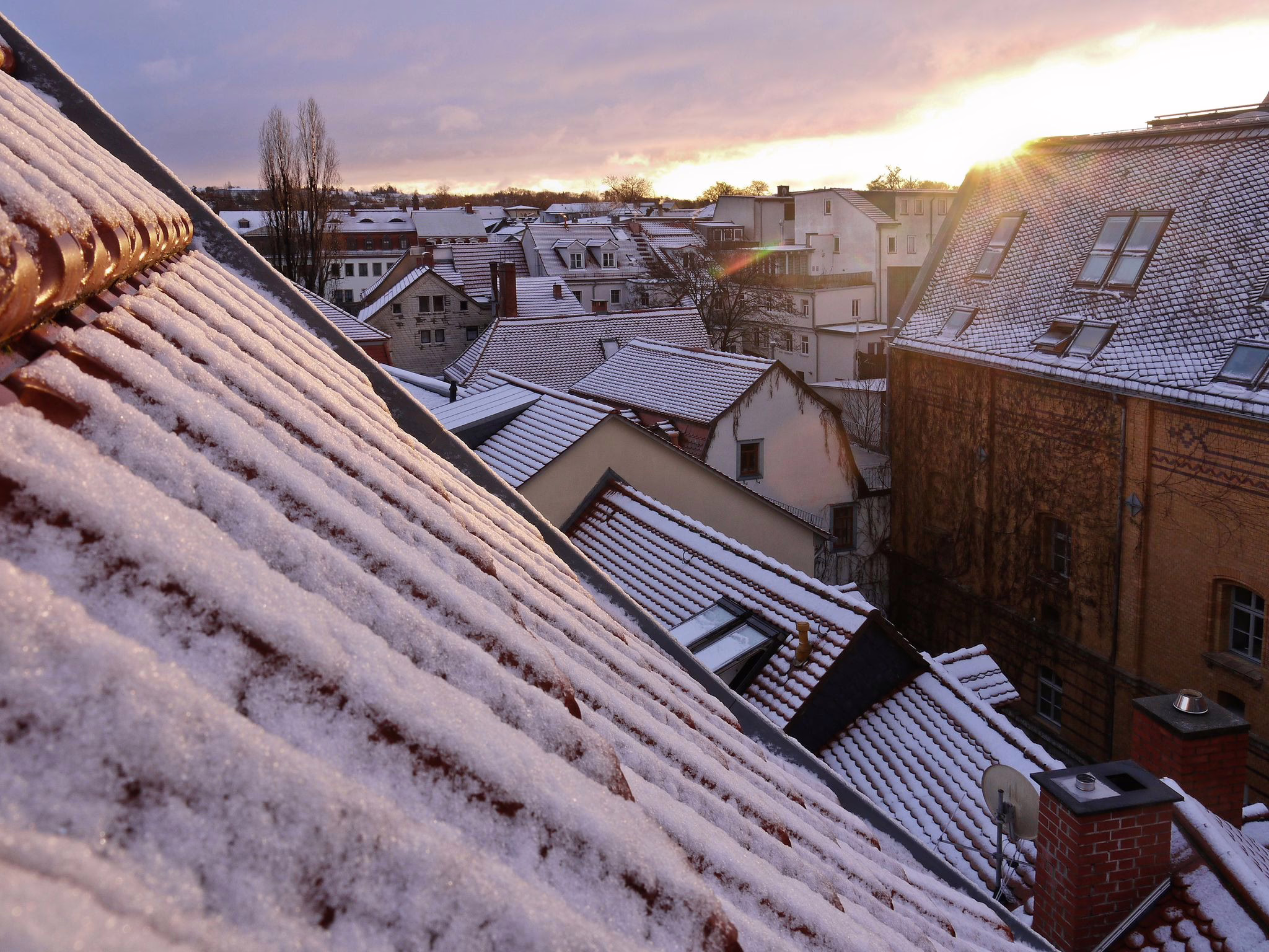 Winterwetter In Weimar