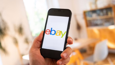 Ebay Logo Ist Auf Einem Smartphone Zu Sehen