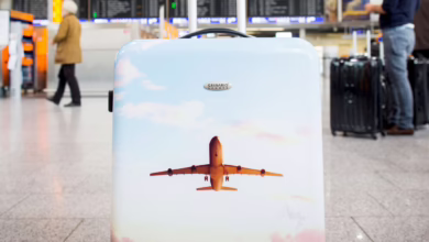 Koffer Am Flughafen