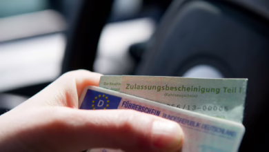 Fahrzeugschein Und Führerschein