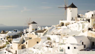 Urlaubsinsel Santorini