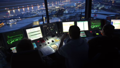 Fluglotsen Der Deutsche Flugsicherung Im Tower