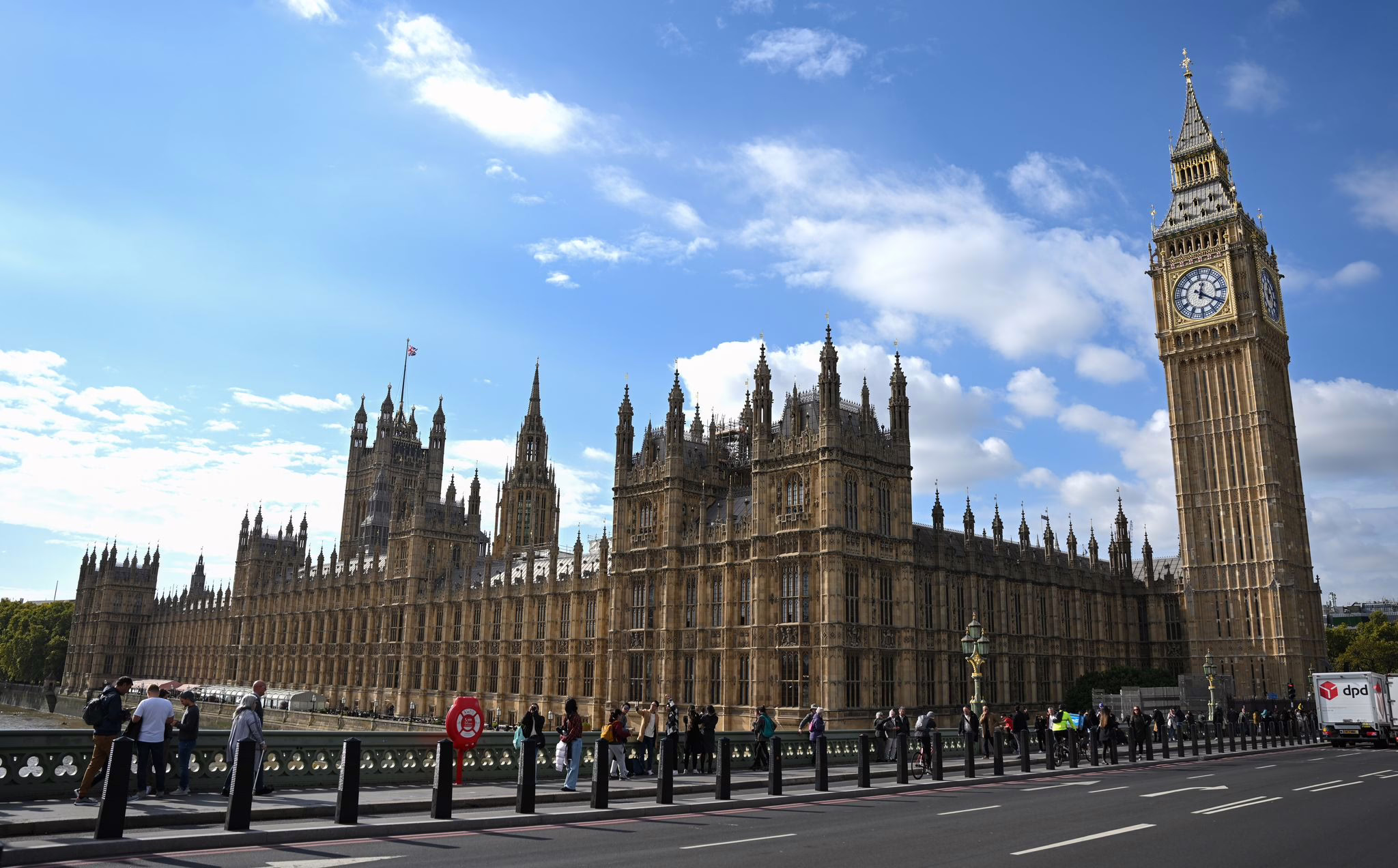 Big Ben Und Houses Of Parliament In London