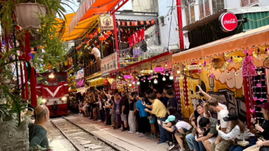 Train Street In Hanoi