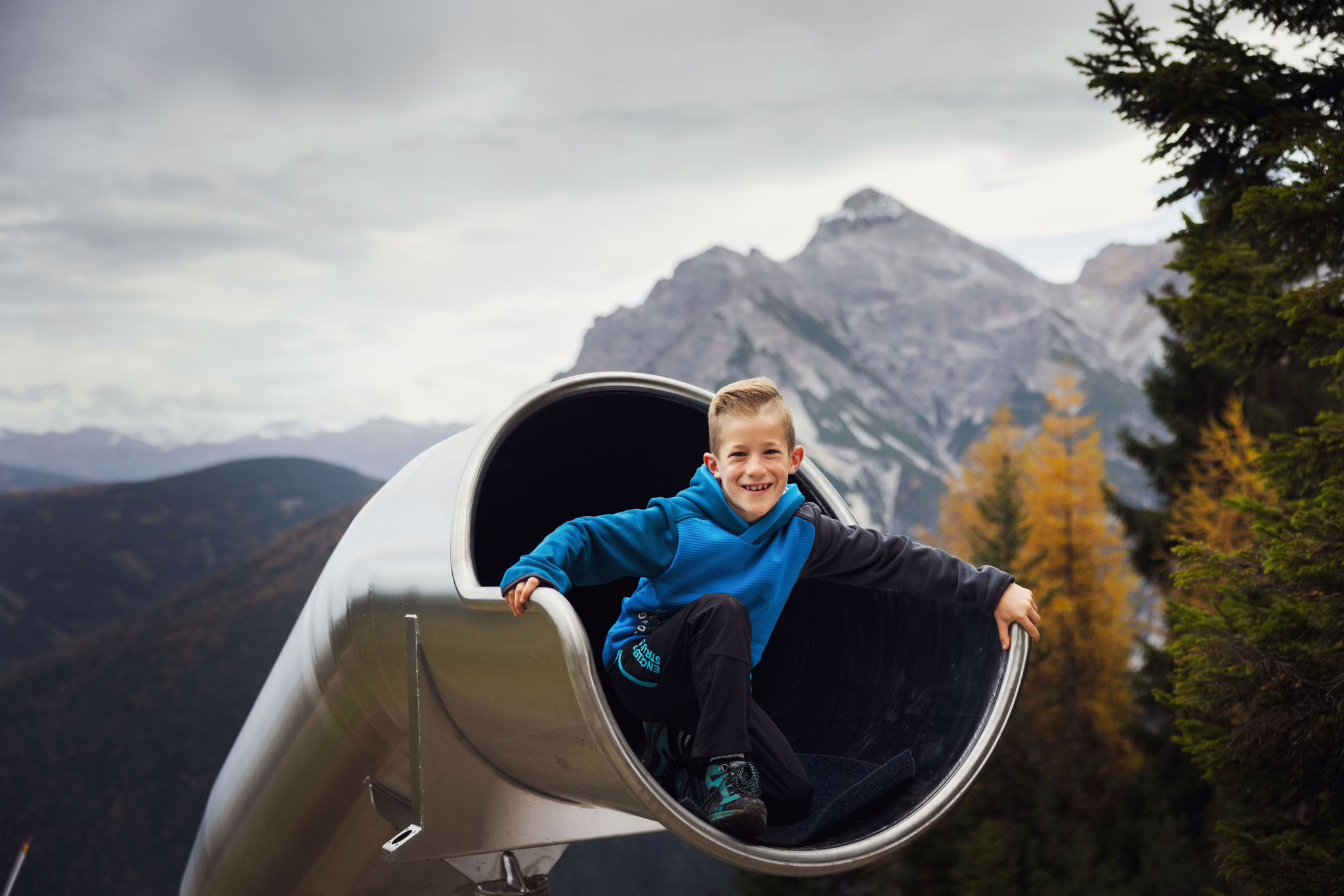 Rutschenpark Im Wanderzentrum Schlick2000 Im Tiroler Stubaital