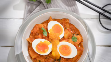 Linsen Kartoffel Curry Mit Ei