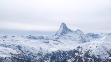 Blick Auf Das Matterhorn