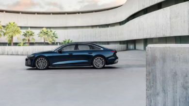 Profilansicht Der Audi A6 Limousine