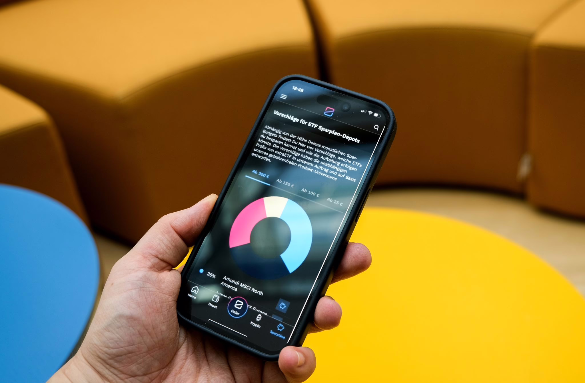 Depot Abgebildet Auf Smartphone