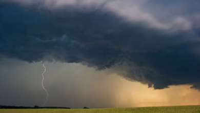 Gewitterwolken Am Himmel