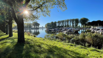 Jachthafen In Nieuw West In Amsterdam