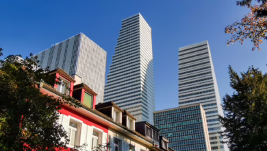 Die Gebäude Des Pharmariesen Roche