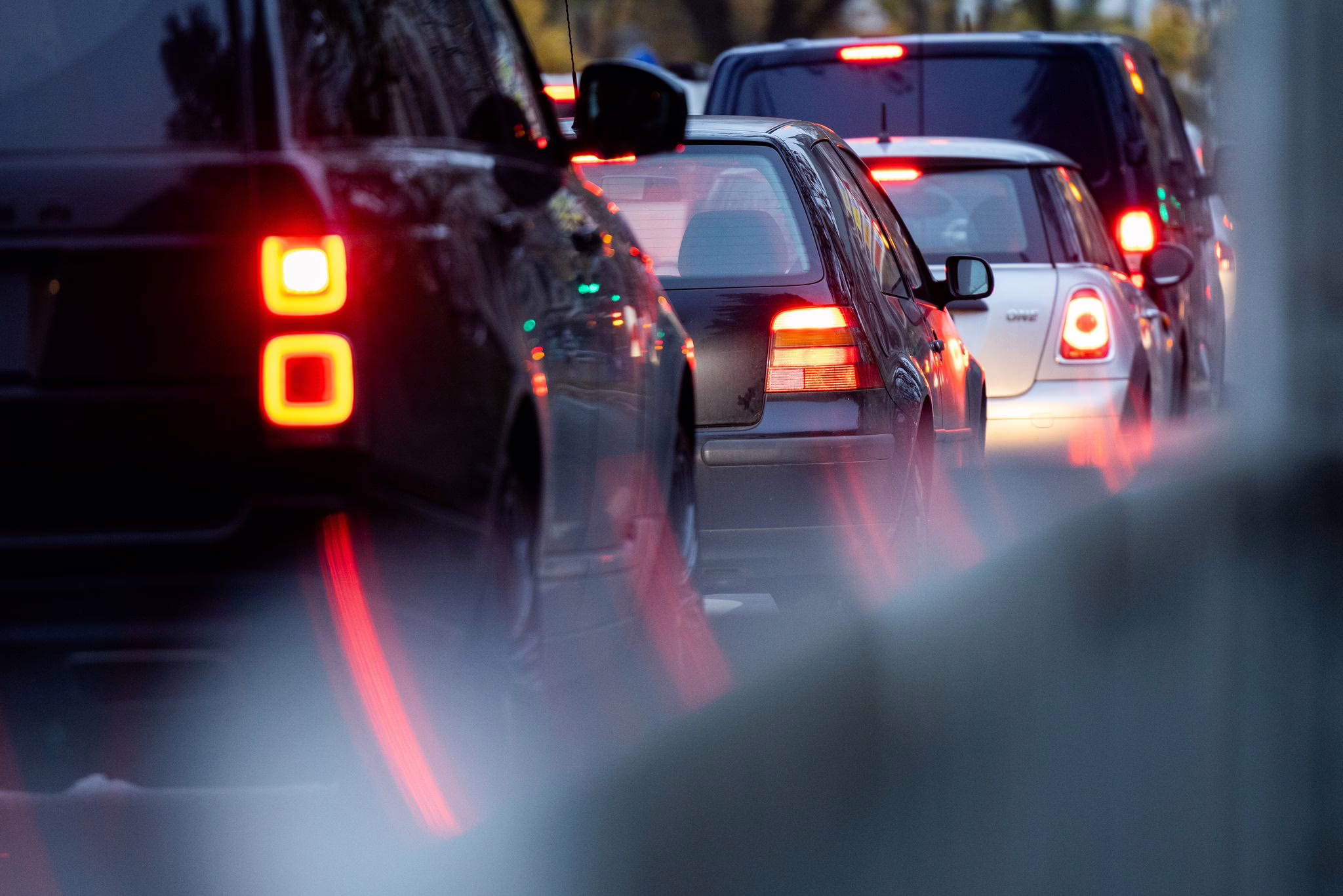 Autos Im Berufsverkehr