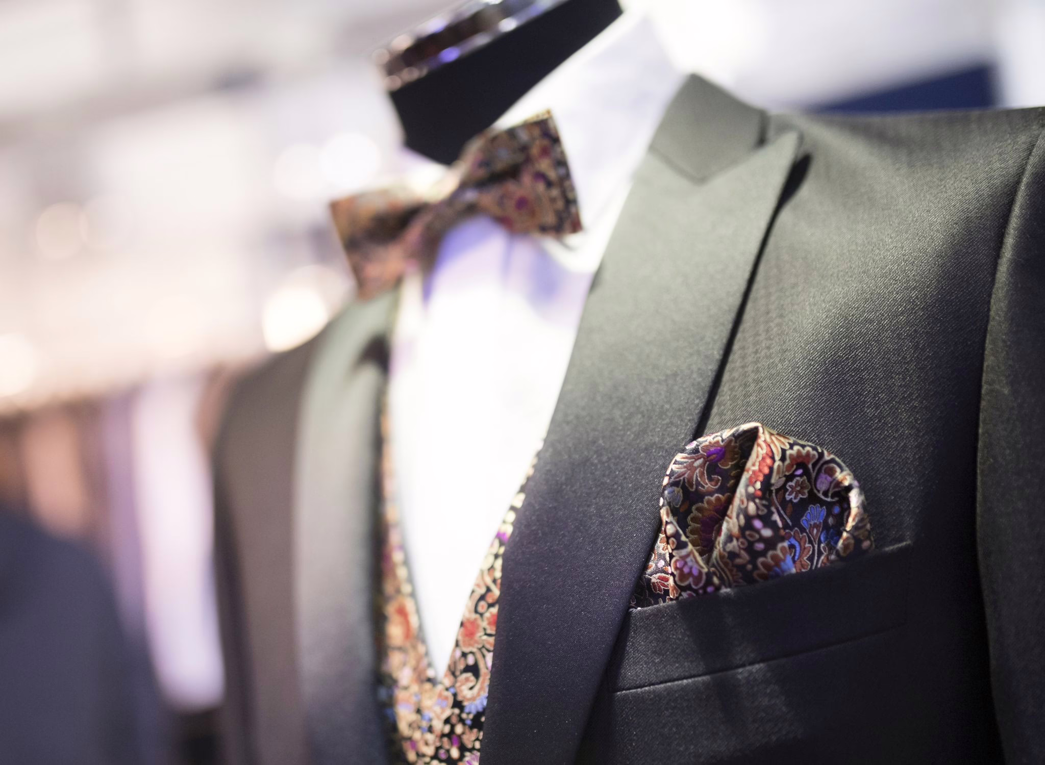 Hochzeitsanzug Auf Einer Hochzeitsmesse