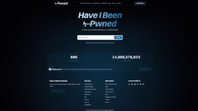 Webseite «haveibeenpwned.com»