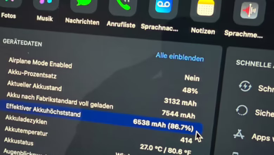 Ipad Gerätedaten Zum Akkuzustand