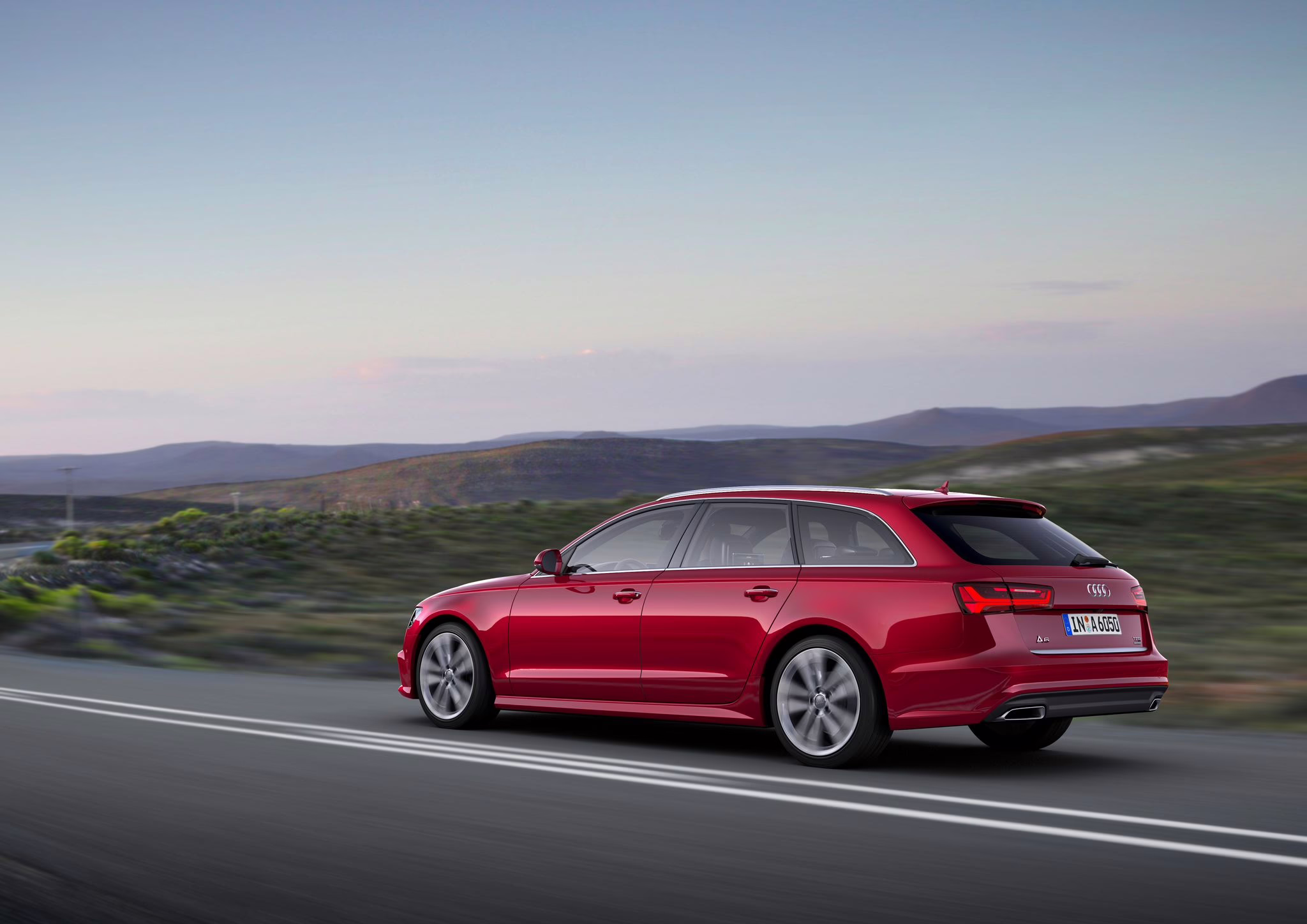 Fahransicht Audi A6